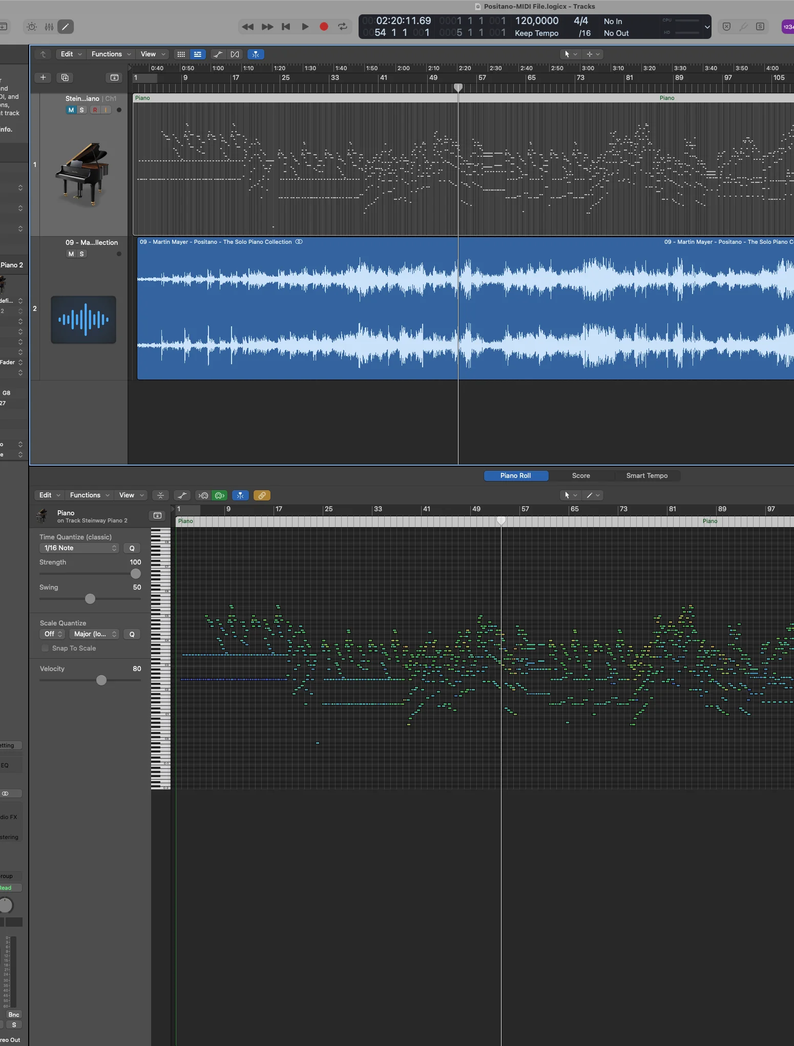 Source DAW session view